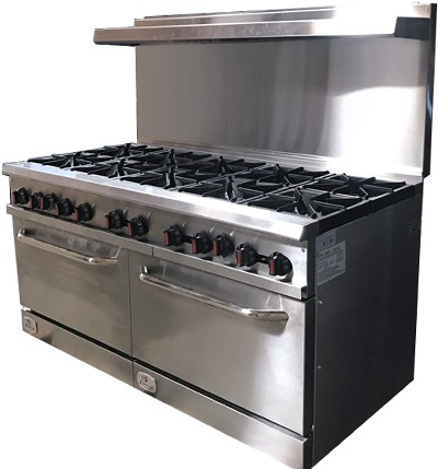 Commercial oven moving