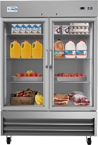 Commercial refrigerator moving